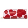 image:imagekate spade new york Pen and Pencil Case with Office Supplies Zip Pouch Includes 2 Pencils Sharpener Eraser and Ruler Grand Plaid DuoSweet Hearts