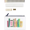 image:imagekate spade new york Pencil Pouch Including 2 Pencils Sharpener Eraser and Ruler Zipper Pouch for Organizing Office SuppliesBookshelf
