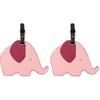 image:imagekate spade new york Round Red Vegan Leather Luggage Tag for Women Durable Suitcase ID Tag Elephant425 x 575 inches Pack of 2