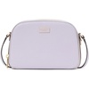 image:imagekate spade new york Serena Pebbled Leather Double Zip Dome CrossbodyLavender Cream