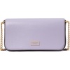 image:imagekate spade new york Serena Saffiano Leather Flap Chain WalletLavender Cream