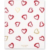 image:imagekate spade new york Small Concealed Spiral Notebook 825 x 675 Journal Notebook with 112 Lined Pages Brushstroke Hearts