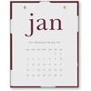 image:imagekate spade new york Small Desk Calendar 2026 Monthly Desktop Calendar Dated January 2026  December 2026 Acrylic Stand 375 x 475 Julie Dot