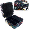 image:imagekate spade new york Small Travel Jewelry Case Black Jewelry Box to Organize Rings Necklaces Earrings Fall FloralFall Floral