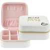 image:imagekate spade new york Small Travel Jewelry Case White Wedding Jewelry Box to Organize Rings Necklaces Earrings Miss to Mrs