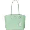 image:imagekate spade new york Suite Crossgrain Leather Large Work Tote BagPistachio Ice