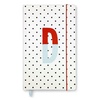 image:imagekate spade new york Take Note Large Polka Dot Leatherette Initial Notebook Bound Journal Includes 168 Lined Pages and Bookmark D Red