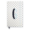 image:imagekate spade new york Take Note Large Polka Dot Leatherette Initial Notebook Bound Journal Includes 168 Lined Pages and Bookmark G Blue