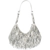 Silver Embellished Fringe
