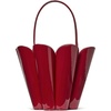 image:imagekate spade new york The Spade Fine Grain Leather Bucket BagPatent Dark Scarlet