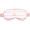 image:imagekate spade new york Travel Eye Mask with Elastic Strap Padded Silk Mask Sleeping Mask for Home or Airplane Goddess Stripe