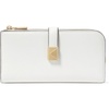 image:imagekate spade new york Tribeca Pebbled Leather Zip Slim WalletTrue White