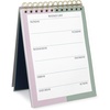 image:imagekate spade new york Undated Weekly Spiral Planner Notepad Desk Planner Calendar Pad with 52 Sheets Weekly Desktop Calendar Agenda Petite Stripe