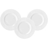 image:imagekate spade new york Wickford Tidbit Plate 1Piece Side Plate Service for 1 White 6inch Diameter1 Count 6 x 6 x 05 Pack of 3