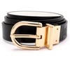 image:imagekate spade new york Womens 1 Inch Reversible Belt Stylish Accessory for Everyday Adjustable FitTrue WhiteBlack