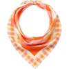image:imagekate spade new york Womens Beach Plaid Silk Bandana Stylish amp Lightweight Accessory Ideal for EverydayMulti