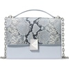 Snake Embossed Pale Sapphirine Multi