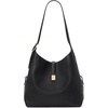 image:imagekate spade new york Womens Deco Pebbled Leather Large Shoulder BagBlack