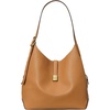 image:imagekate spade new york Womens Deco Pebbled Leather Large Shoulder BagGarden Soil