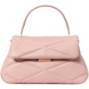 image:imagekate spade new york Womens Grace Fine Leather Small Top Handle BagQuilted Rose Smoke