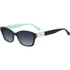image:imagekate spade new york Womens KS Ayla 2S Rectangular SunglassesBaclk Green