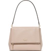 image:imagekate spade new york Womens Leila Pebbled Leather Medium Flap Shoulder BagHay