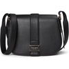 image:imagekate spade new york Womens Nouveau Textured Leather Medium Saddle CrossbodyBlack