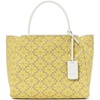 image:imagekate spade new york Womens Spade Flower Jacquard Medium Open ToteYellow Multi