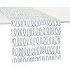 image:imagekate spade new york in The Loop amp Joy Dot Reversible Table Runner 100 Cotton Machine Washable CreamNavy Blue 15x72CreamNavy Blue