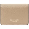 image:imagekate spade new york womens Ava Pebbled Leather Business Card CaseTimeless Taupe