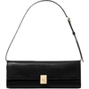 image:imagekate spade new york womens Deco Fine Grain Leather Soft Mini ShoulderBlack