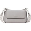 image:imagekate spade new york womens Double Up Colorblocked Pebbled Leather CrossbodyNimbus Grey