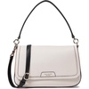 image:imagekate spade new york womens Hudson Pebbled Leather Flap Shoulder BagParchment Multi