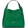 image:imagekate spade new york womens Knott Pebbled Leather Medium Crossbody ToteWatercress