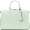 image:imagekate spade new york womens Serena Saffiano Leather Laptop BagPistachio Ice