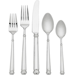 image:imageKate Spade New York Abington Square 5Piece Flatware Set 085 LB MetallicAbington Square