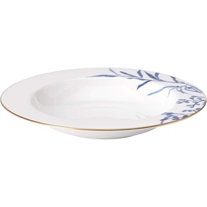 image:imageKate Spade New York Birch Way Indigo Cup 040 LB WhitePastaRimmed Soup Bowl