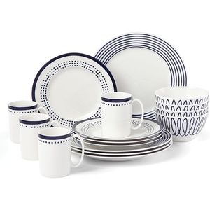 image:imageKate Spade New York Charlotte Street West 16Piece Dinnerware Set 1575 LB Blue