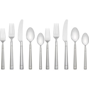 image:imageKate Spade New York Fair Harbor Flatware Set 1810 Stainless Steel 45Piece890 LB Pack of 2