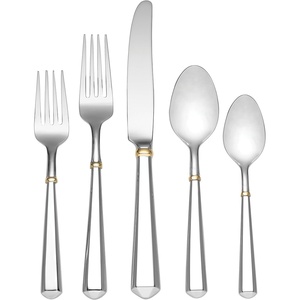 image:imageKate Spade New York Larabee Dot 5piece Flatware Set 09 LB Metallic085 LB