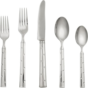 image:imageKate Spade New York Larabee Dot 5piece Flatware Set 09 LB Metallic090 LB