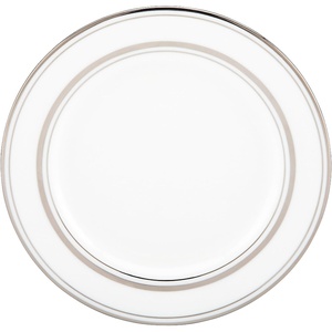 image:imageKate Spade New York Library Lane Platinum Salad Plate 070 LB WhiteButter Plate