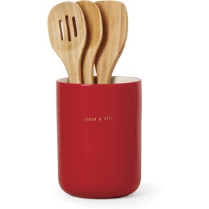 image:imageKate Spade New York Make It Pop Pie Dish one size PinkUtensil Crock with Servers