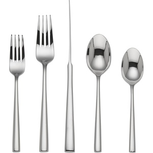 image:imageKate Spade New York Malmo Satin 20Piece Flatware Set 475 LB Metallic5Piece Place Setting  Stainless Steel