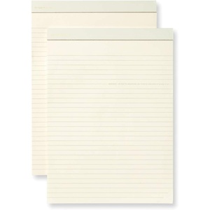image:imageKate Spade New York Notepad Folio Refill Set of 2 Letter Size Pads with 50 Lined Sheets Each CreamCream Refills
