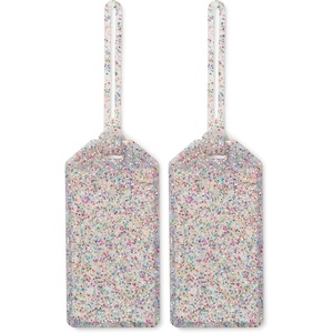 image:imageKate Spade New York Silicone Luggage Tag with Strap Multi GlitterNo Size Pack of 2