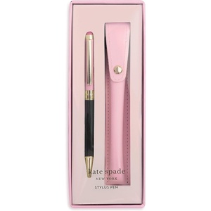 image:imageKate Spade New York Stylus Pen for Touch Screens Metal Ballpoint Pen with Black Ink and Storage Pouch ColorblockColorblock