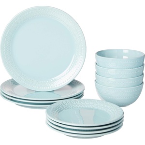 image:imageKate Spade New York Willow Drive8482 12Piece Dinnerware Set 1775 LB TaupeGrey12Piece Dinnerware Set