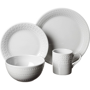 image:imageKate Spade New York Willow Drive8482 12Piece Dinnerware Set 1775 LB TaupeGrey4Piece Place Setting