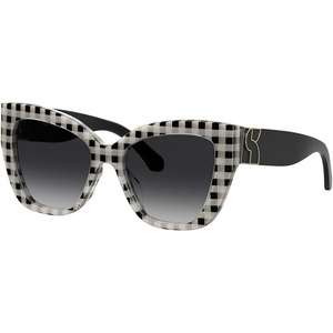 image:imageKate Spade New York Womens BexleyGS Rectangular SunglassesWhite Black Pattern